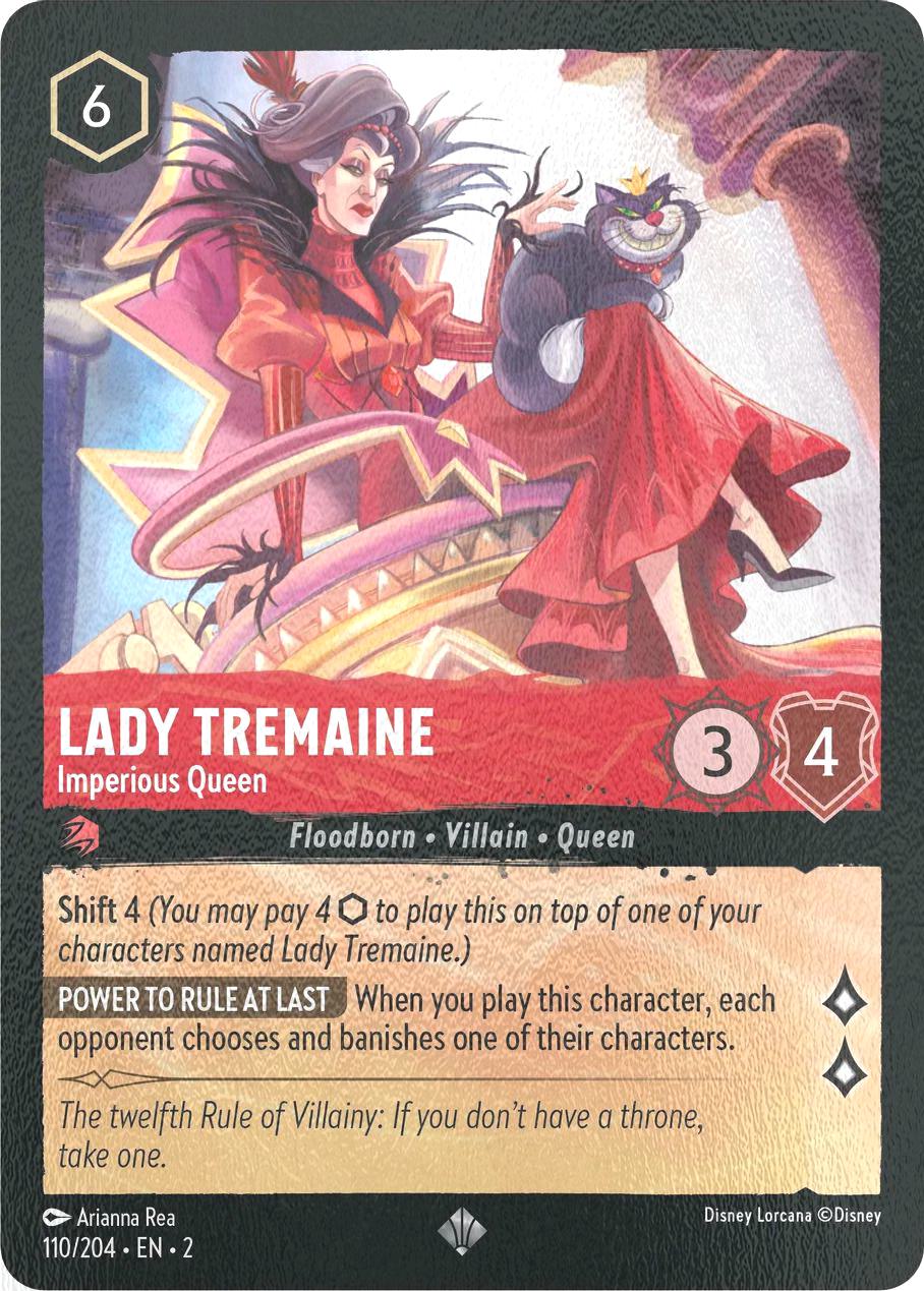 Lady Tremaine - Imperious Queen - 110/204 [Rise Of The Floodborn] [Cold Foil]