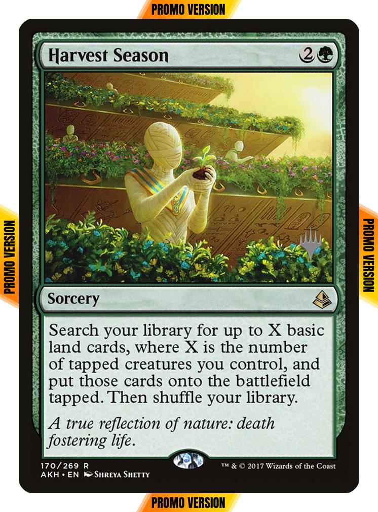 Harvest Season [Promo Pack] [170p] [Amonkhet Promos] [Non-Foil]