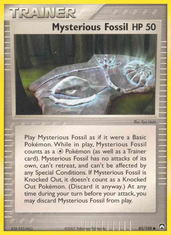 Mysterious Fossil - 85/108 - Common [ex16-85] [Non-Holo]