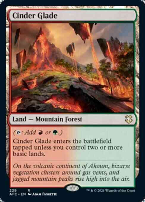 Cinder Glade [229] [Adventures in the Forgotten Realms Commander] [Non-Foil]