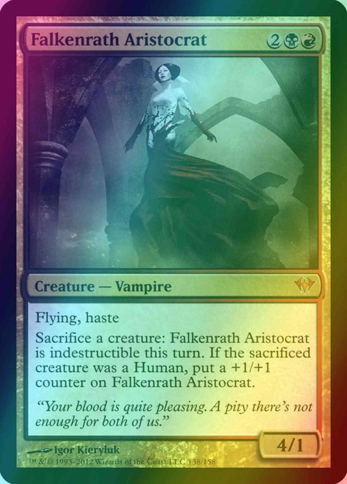 Falkenrath Aristocrat [138] [Dark Ascension] [Foil]