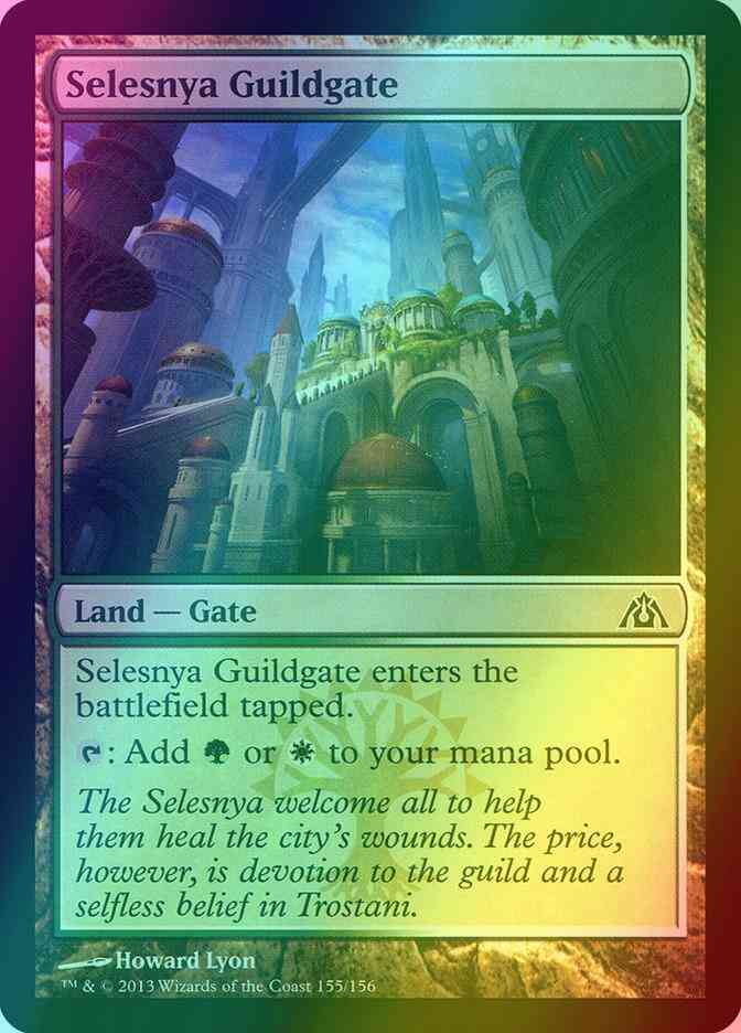 Selesnya Guildgate [155] [Dragon's Maze] [Foil]