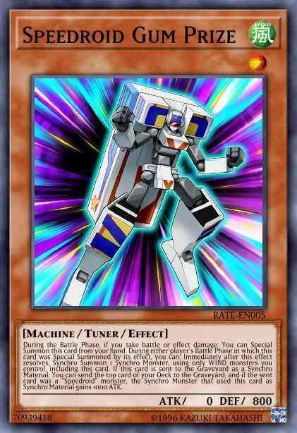 Speedroid Gum Prize - RATE-EN005 - Common - 1st Edition
