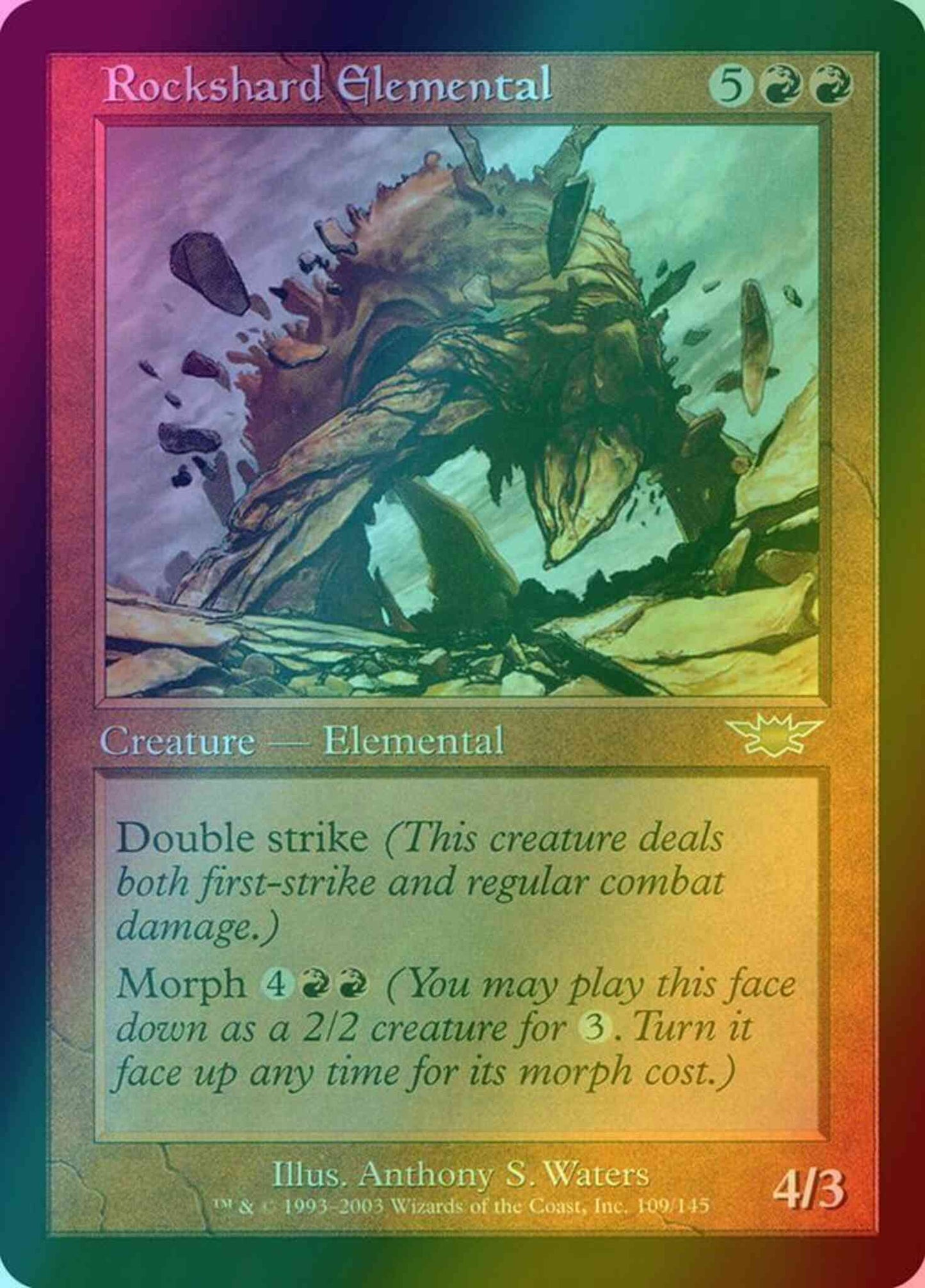 Rockshard Elemental [109] [Legions] [Foil]