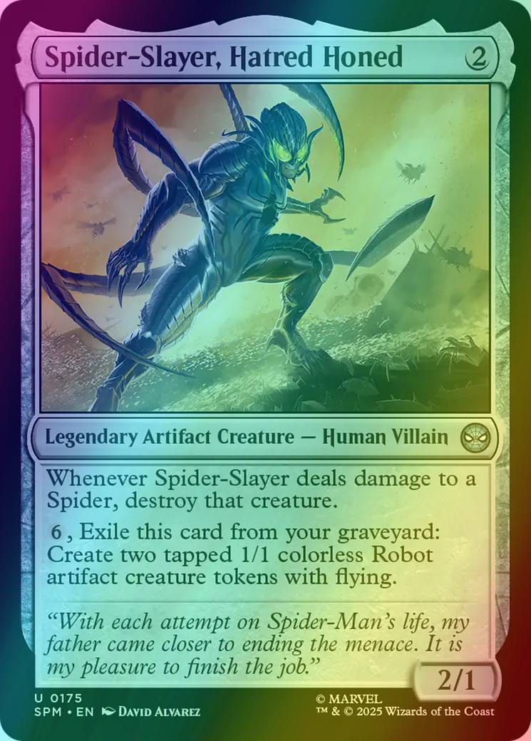 Spider-Slayer, Hatred Honed [175] [Marvel's Spider-Man] [Foil]