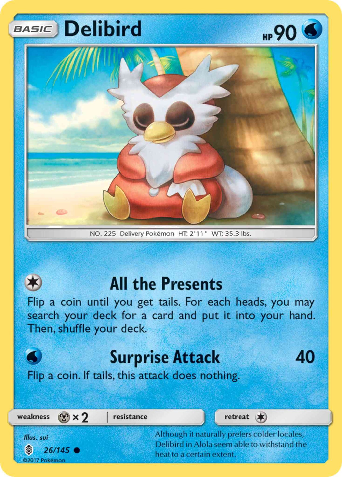 Delibird - 26/145 - Common [sm2-26] [Non-Holo]