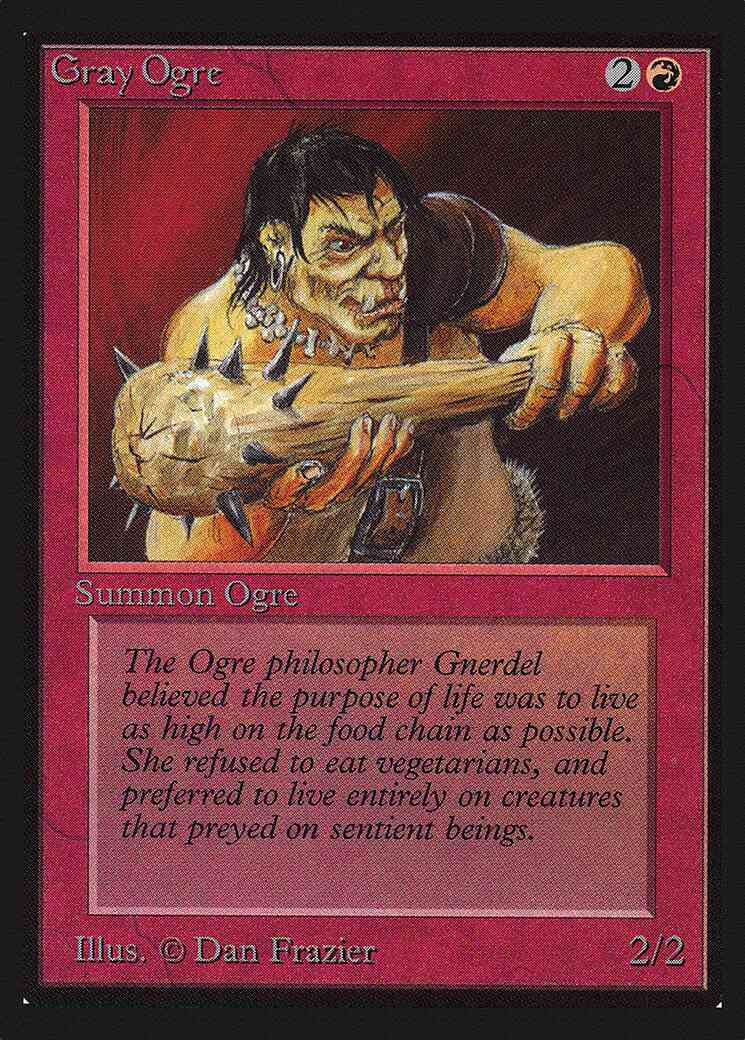 Gray Ogre [157] [Intl Collectors Edition] [Non-Foil]