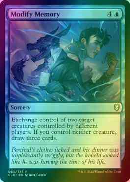 Modify Memory [83] [Commander Legends: Battle for Baldur's Gate] [Foil]