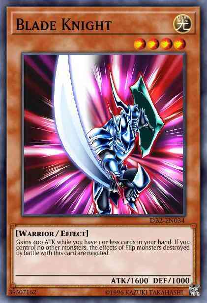 Blade Knight (Blue) - DL09-EN007 - Rare - Unlimited