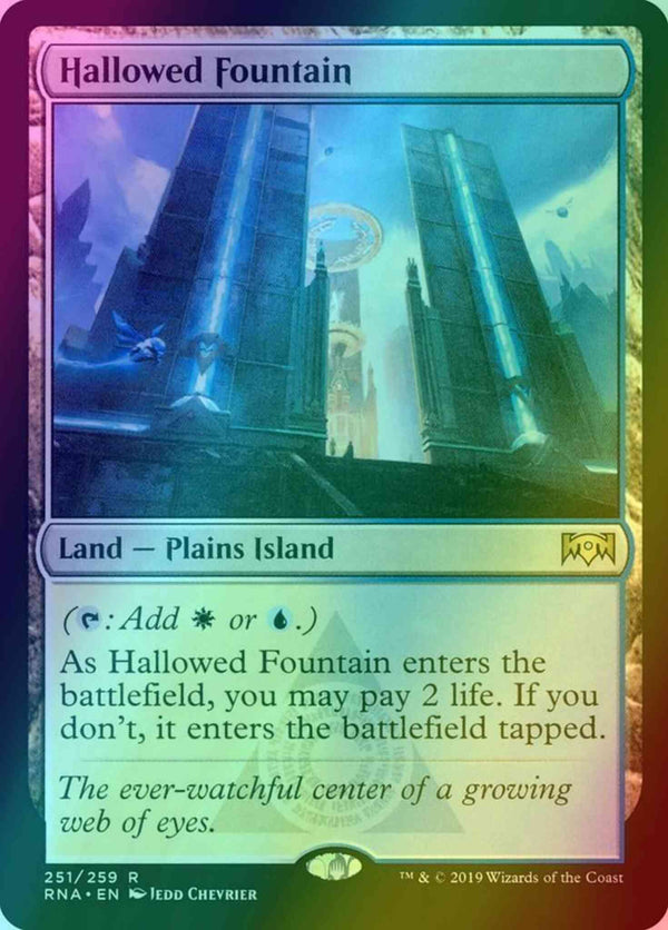 Hallowed Fountain [251] [Ravnica Allegiance] [Foil]