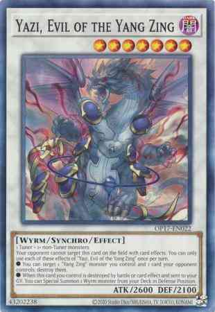 Yazi, Evil of the Yang Zing - OP17-EN022 - Common - Unlimited