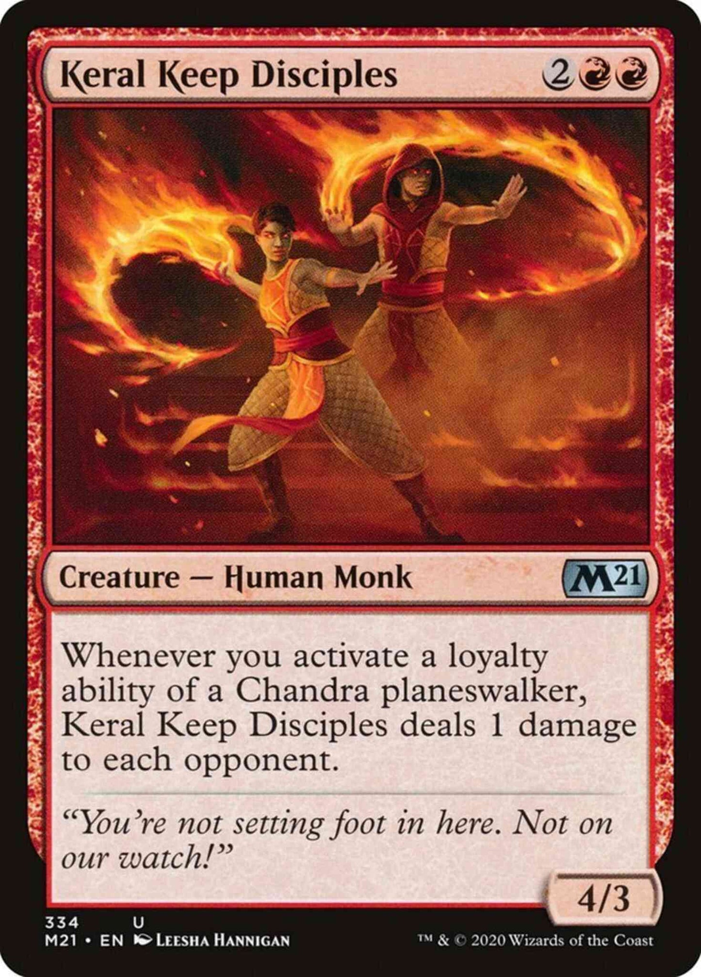 Keral Keep Disciples [334] [Core Set 2021] [Non-Foil]