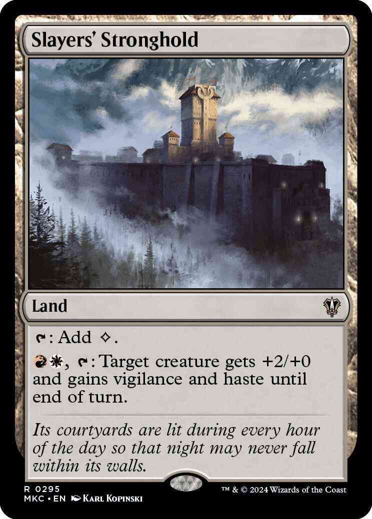 Slayers' Stronghold [295] [Murders at Karlov Manor: Commander] [Non-Foil]