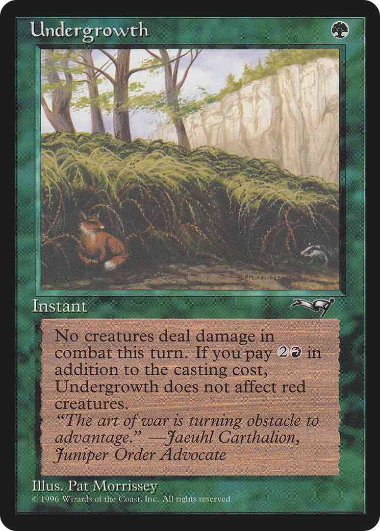 Undergrowth [Fox & Badger] [102b] [Alliances] [Non-Foil]