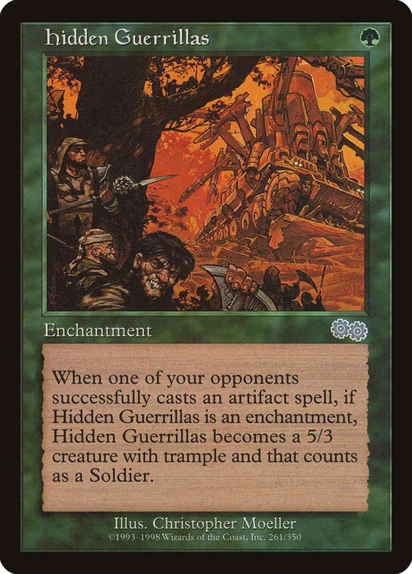 Hidden Guerrillas [261] [Urza's Saga] [Non-Foil]