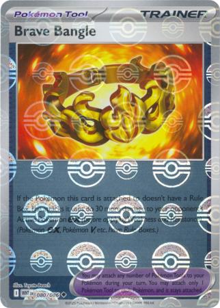 Brave Bangle - Poké Ball Pattern - 080/086 - Uncommon [sv105w-080] [Reverse Holo]