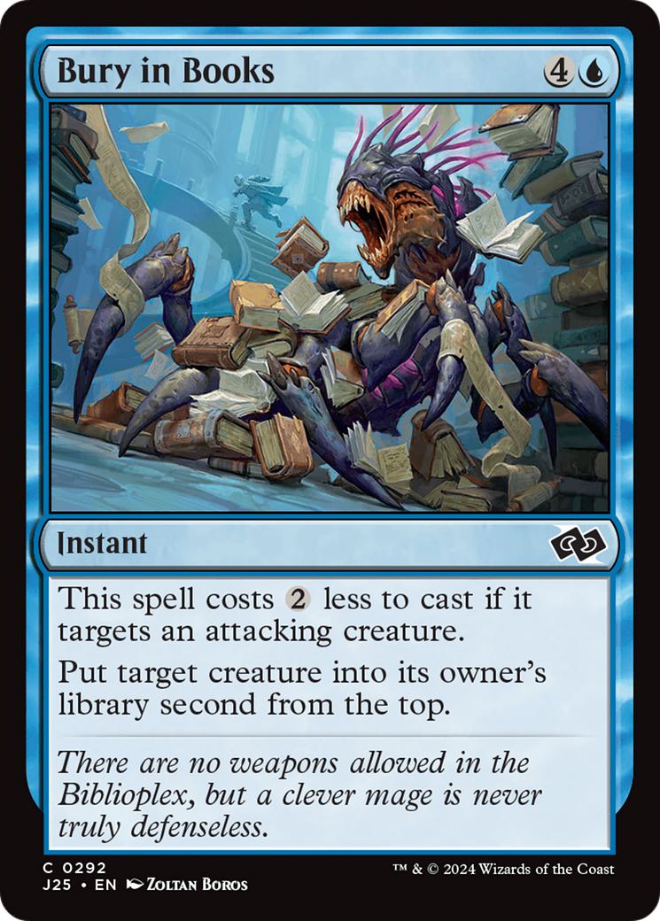 Bury in Books [292] [Foundations: Jumpstart] [Non-Foil]