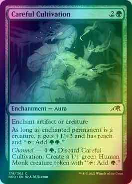 Careful Cultivation [178] [Kamigawa: Neon Dynasty] [Foil]