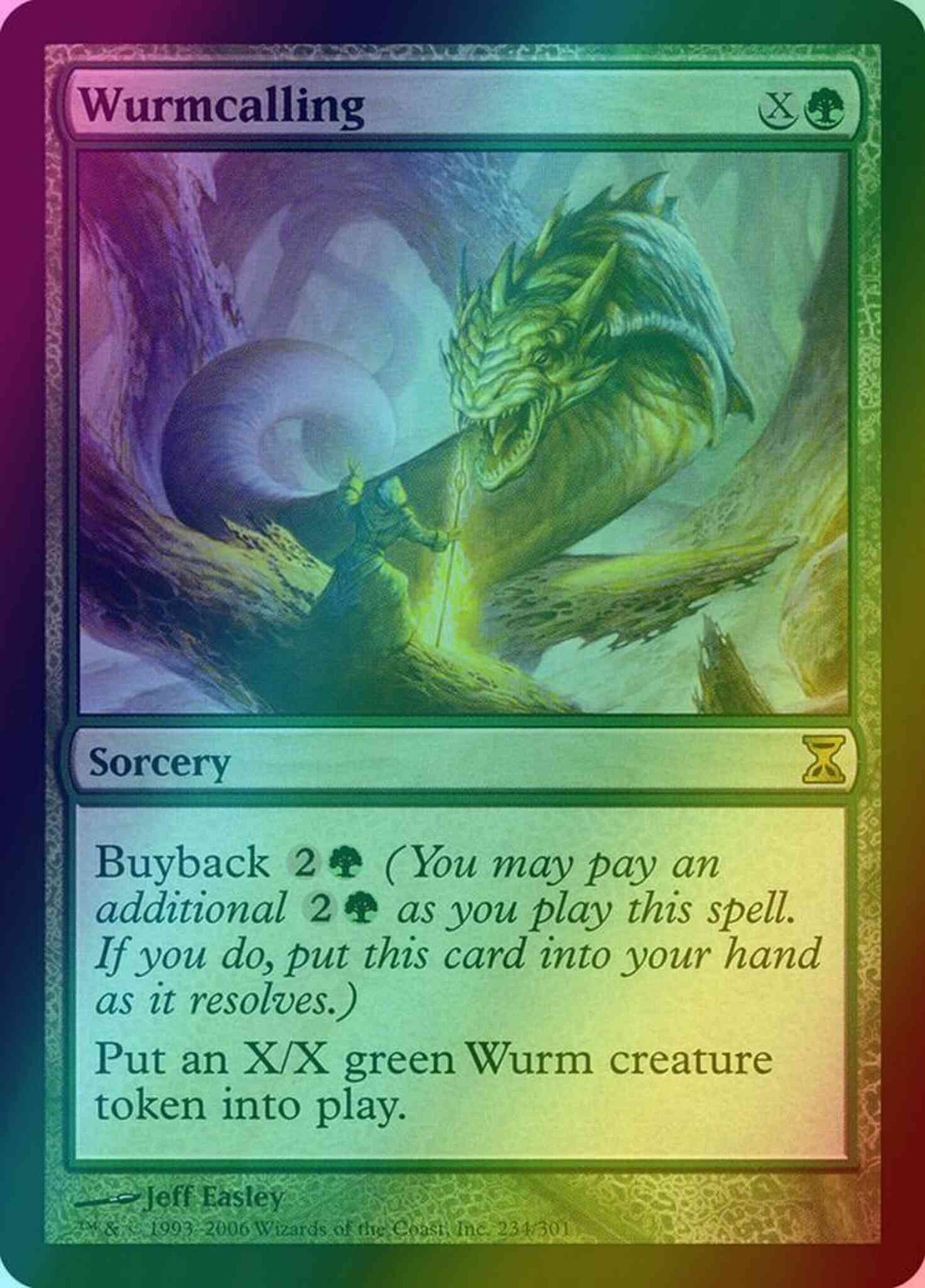 Wurmcalling [234] [Time Spiral] [Foil]