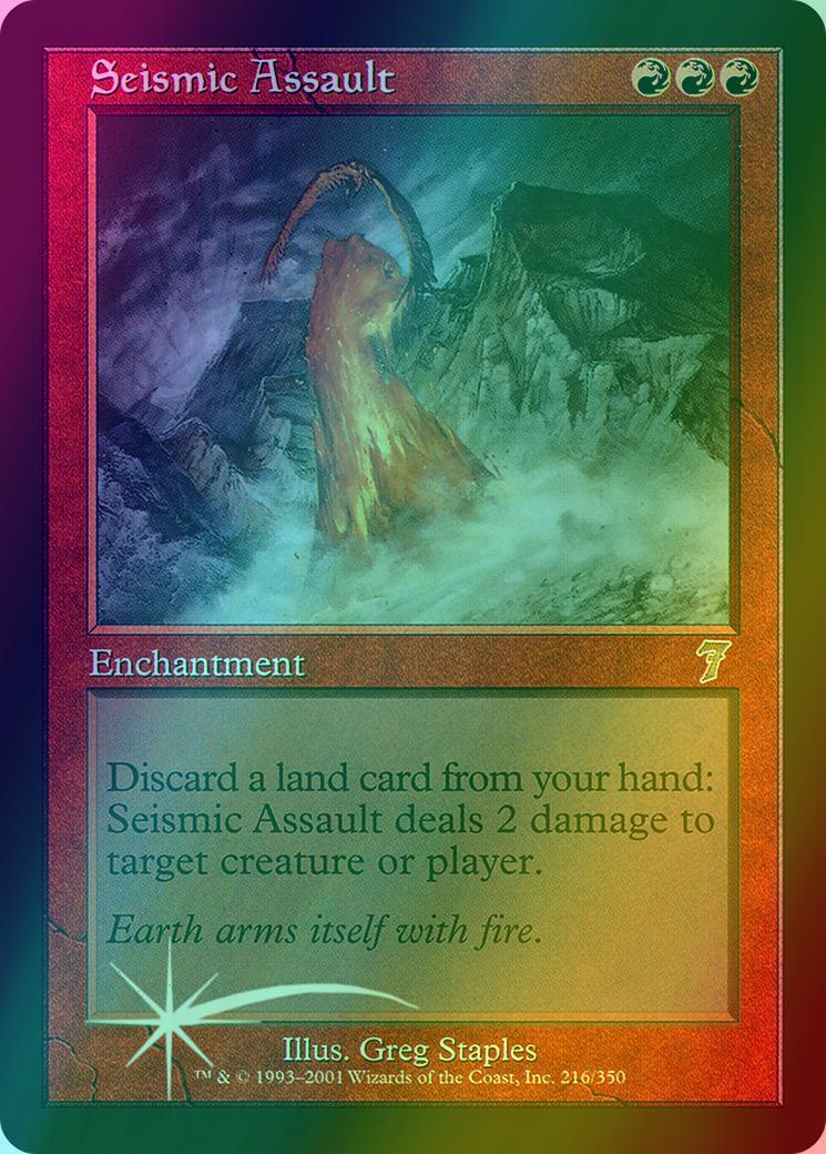 Seismic Assault [216x] [Seventh Edition] [Foil]