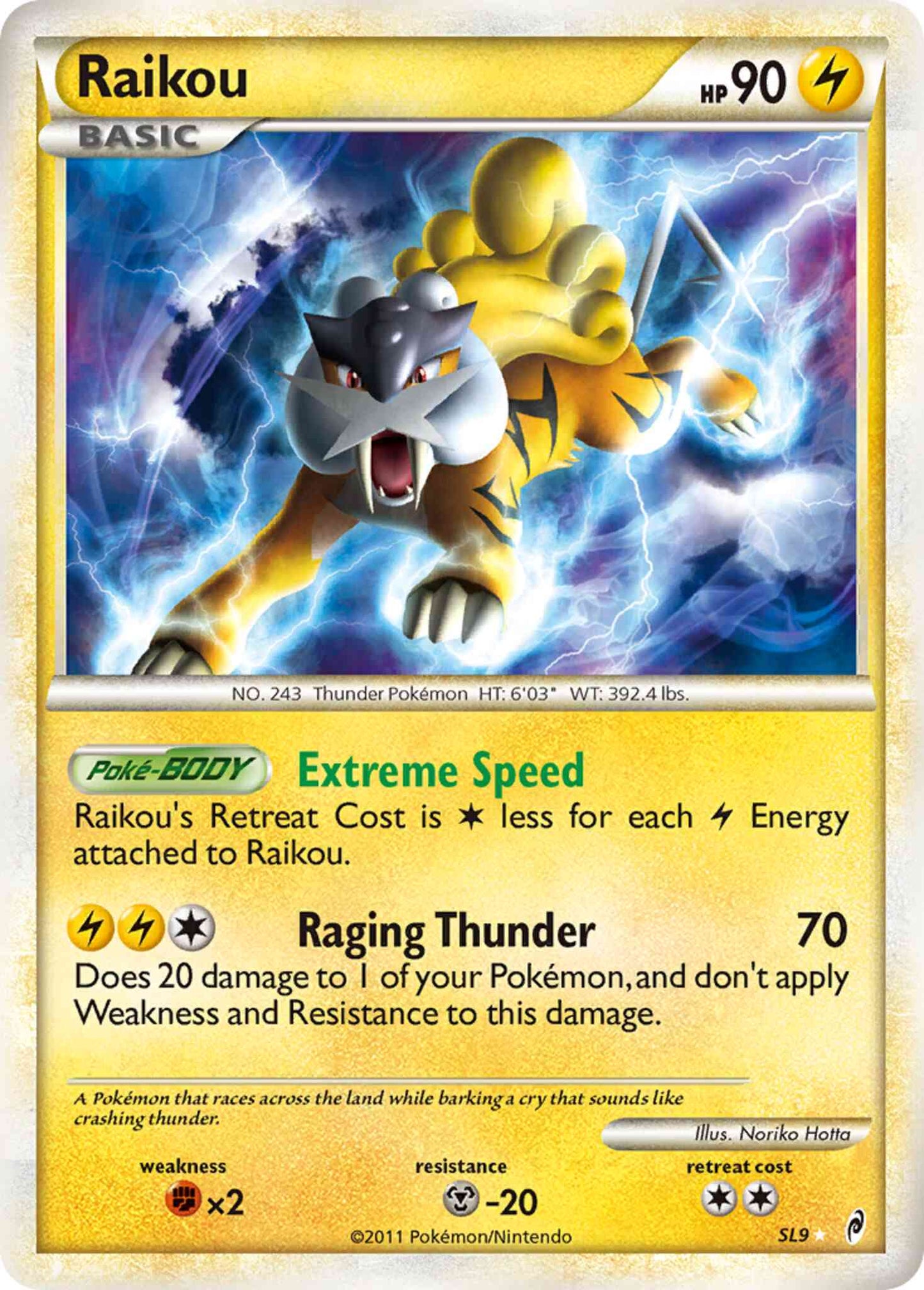 Raikou - SL9 - Rare Holo [col1-SL9] [Holo]