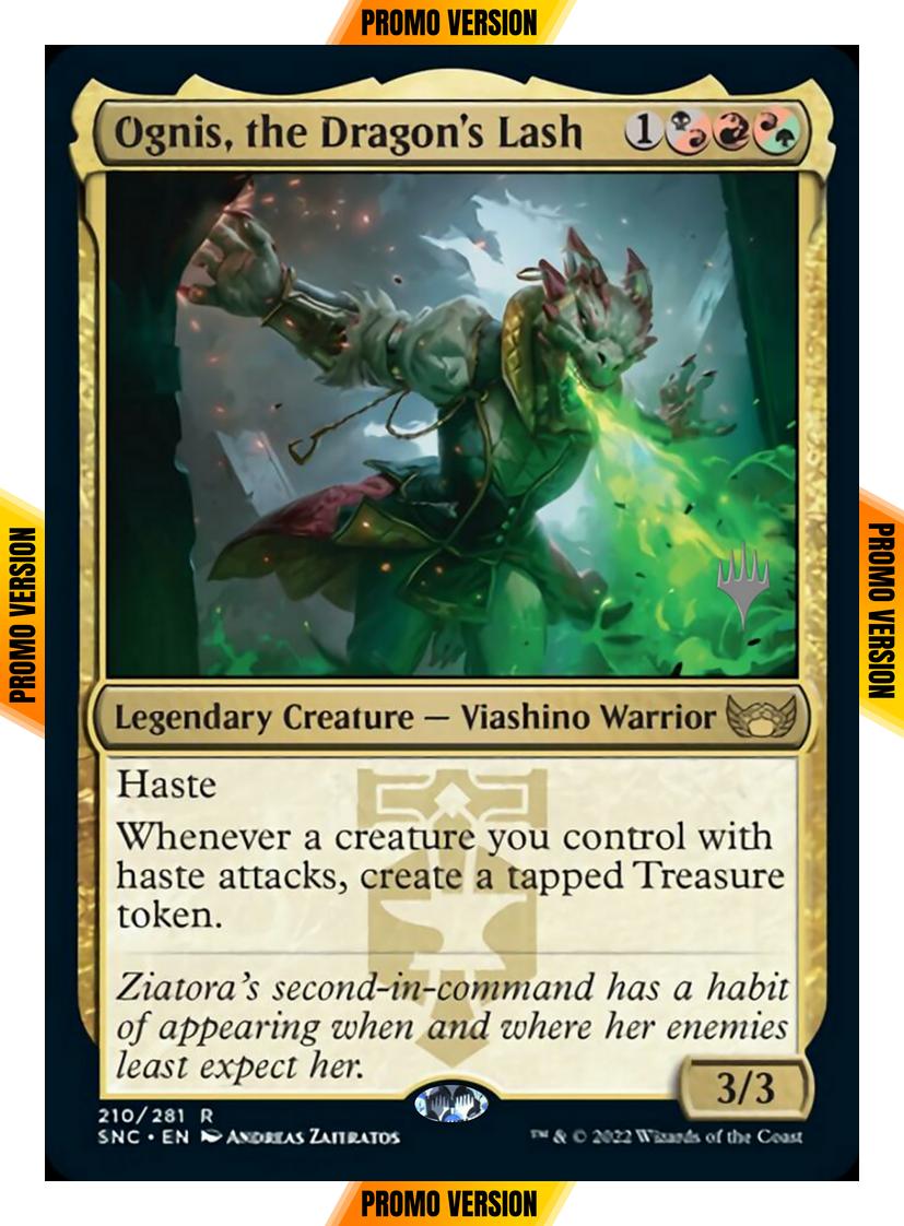 Ognis, the Dragon's Lash [Promo Pack] [210p] [Streets of New Capenna: Promos] [Non-Foil]