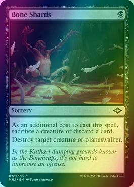 Bone Shards [76] [Modern Horizons 2] [Foil]