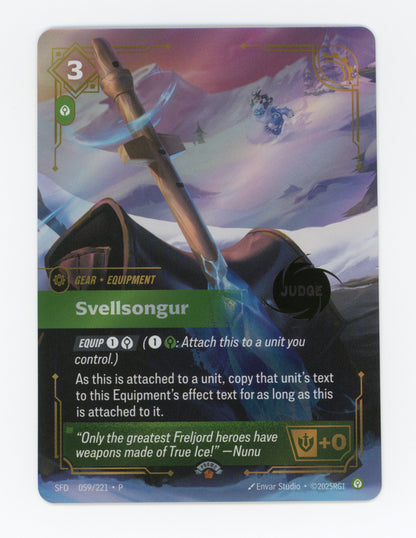 Svellsongur — Foil — ID 17766