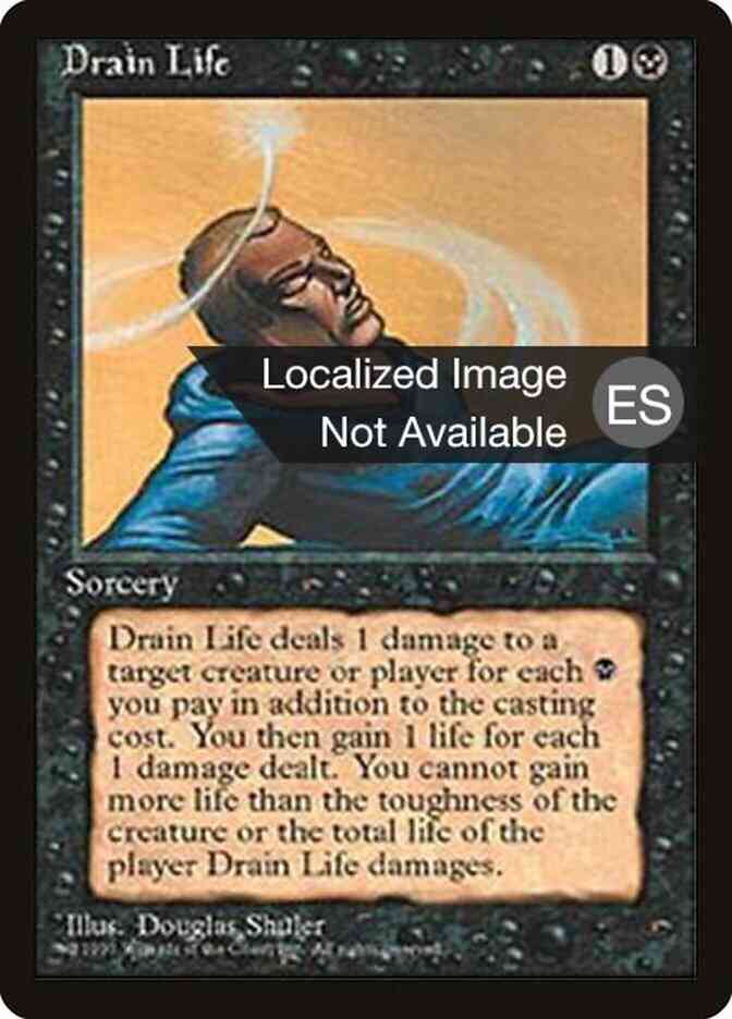 Drain Life - Korean [132] [Fourth Edition Black Border: Korean] [Non-Foil]