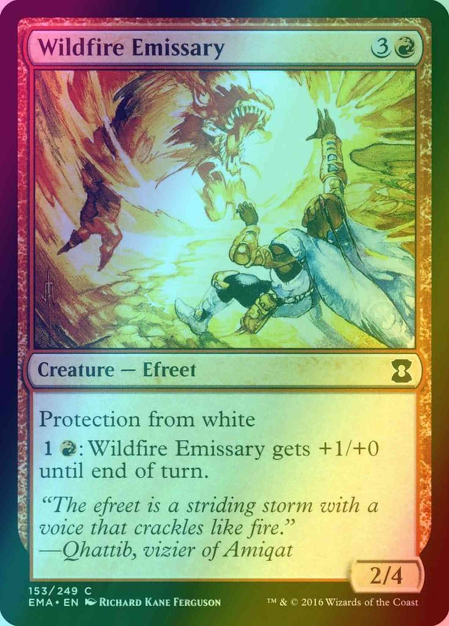Wildfire Emissary [153] [Eternal Masters] [Foil]