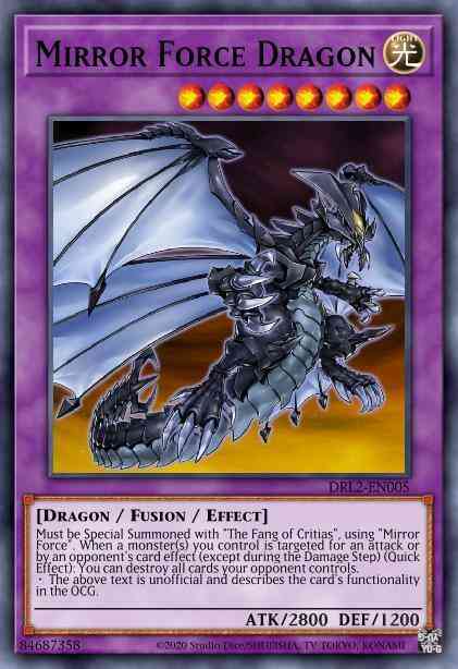 Mirror Force Dragon - DLCS-EN057 - Common - 1st Edition