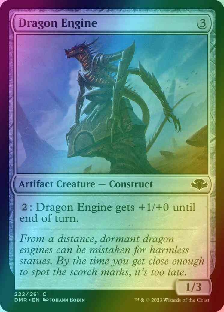 Dragon Engine [222] [Dominaria Remastered] [Foil]
