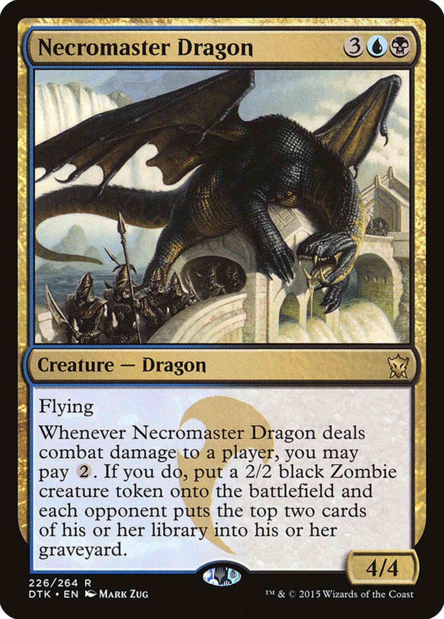Necromaster Dragon [226] [Dragons Of Tarkir] [Non-Foil]