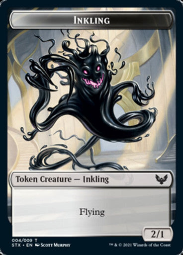 Inkling Token (04) // Spirit Token (06) [Strixhaven School of Mages Tokens] [Non-Foil]