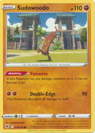 Sudowoodo - 074/189 - Common [swsh10-074] [Non-Holo]