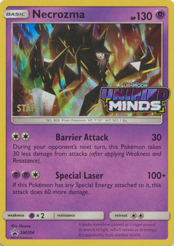 Necrozma - SM204 - Staff Promo [smp-SM204] [Holo]
