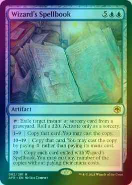 Wizard's Spellbook [82] [Adventures in the Forgotten Realms] [Foil]