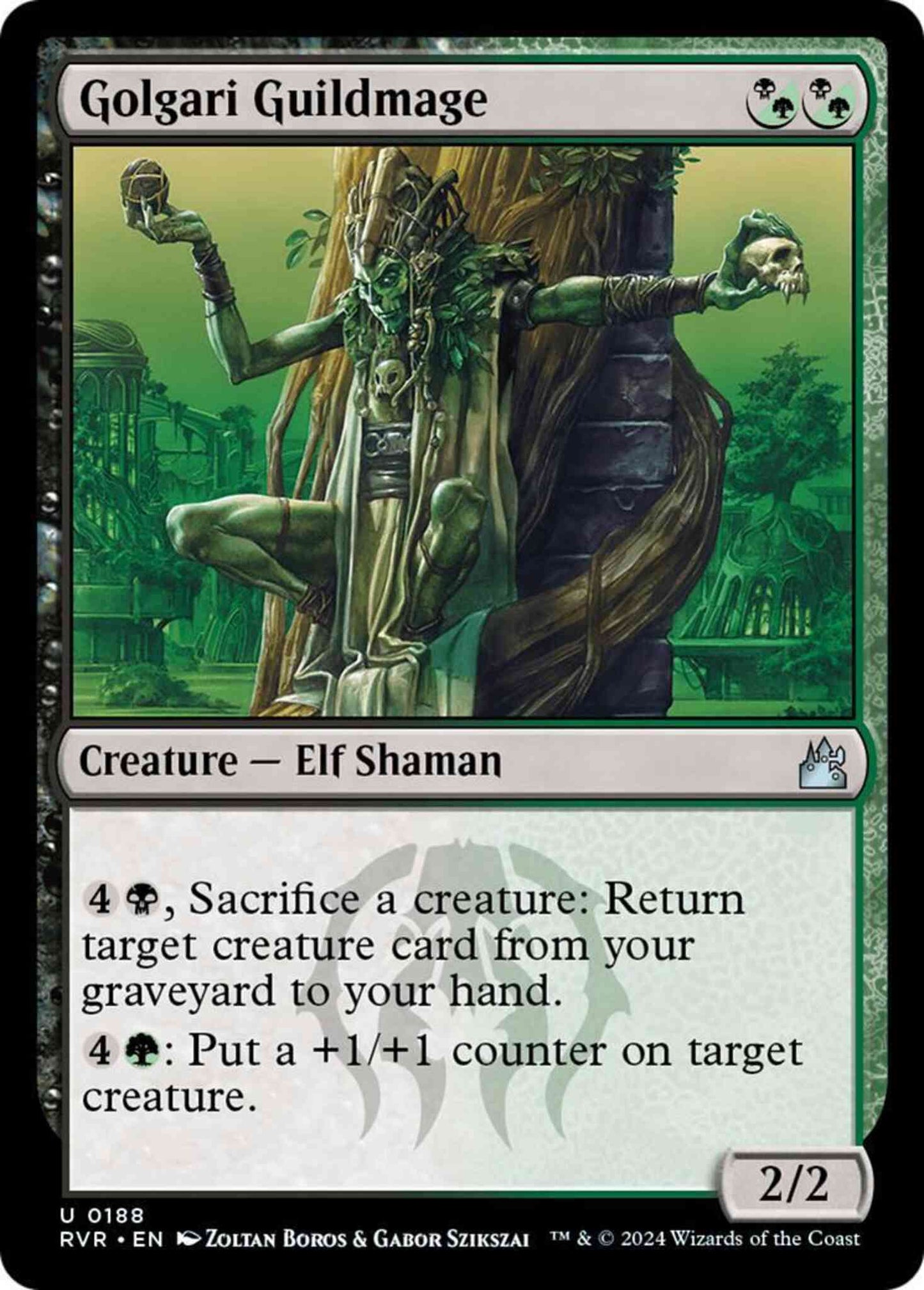 Golgari Guildmage [188] [Ravnica Remastered] [Non-Foil]