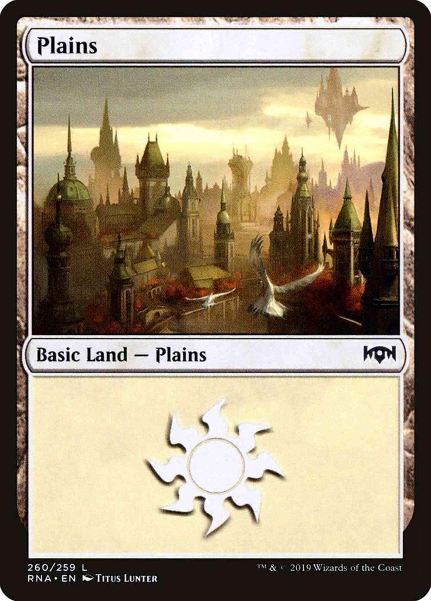 Plains [260] [Ravnica Allegiance] [Non-Foil]