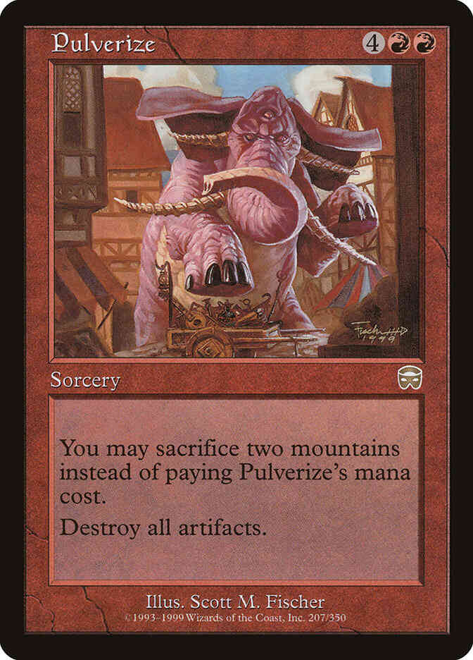 Pulverize [207] [Mercadian Masques] [Non-Foil]