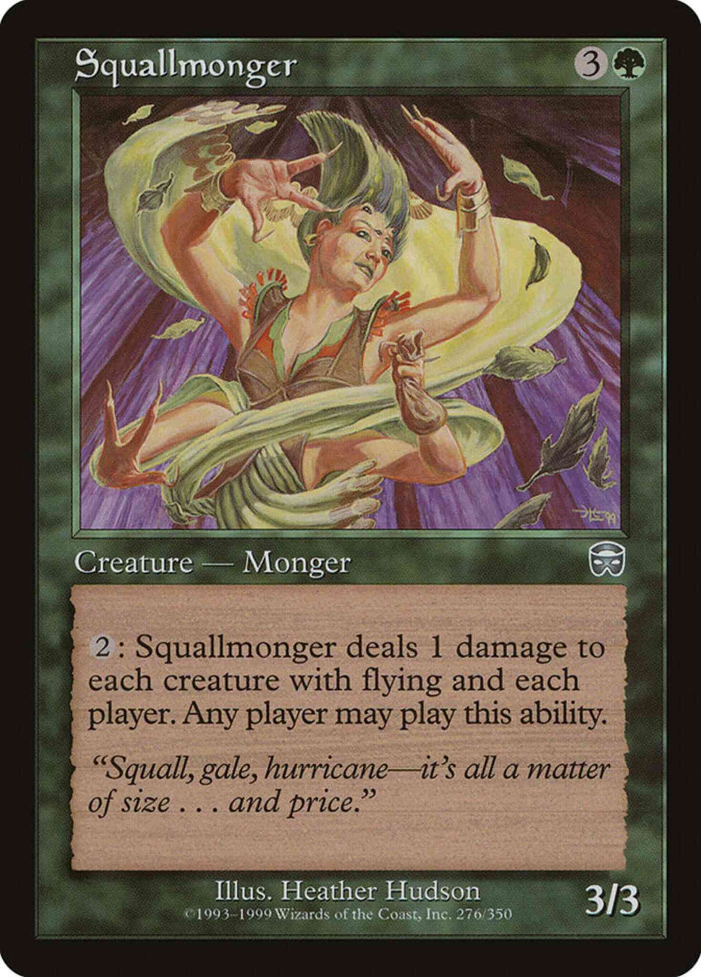 Squallmonger [276] [Mercadian Masques] [Non-Foil]