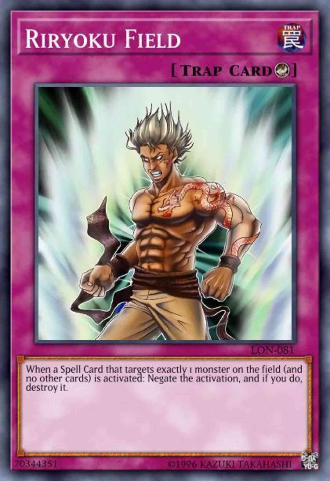 Riryoku Field - LON-081 - Super Rare - Unlimited