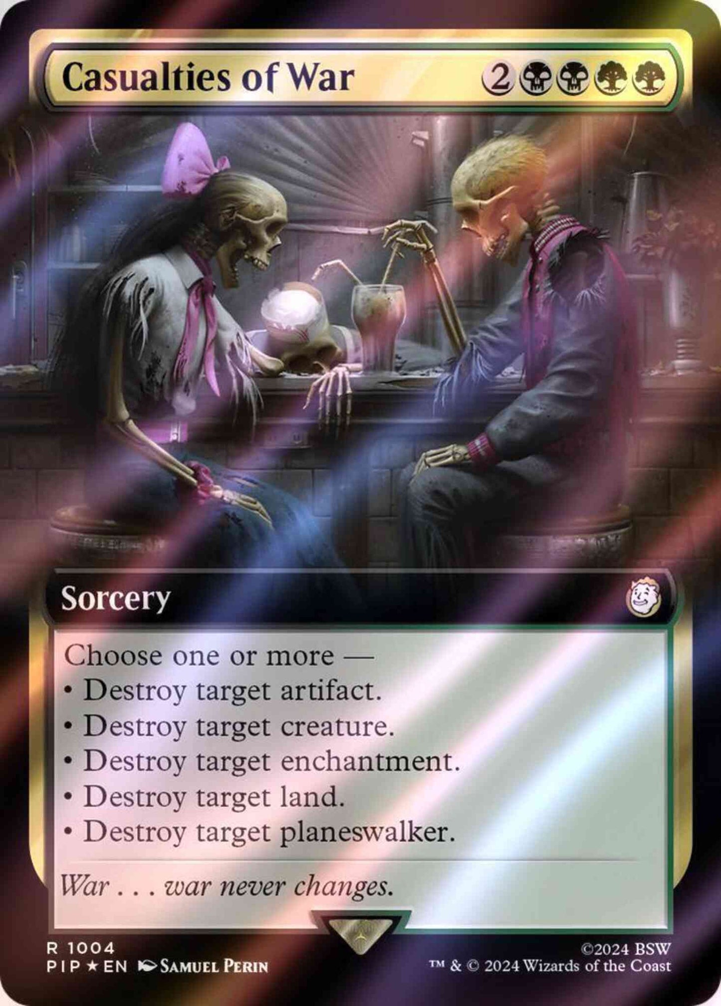 Casualties of War [1004] [Extended Art] [Fallout] [Surge Foil]