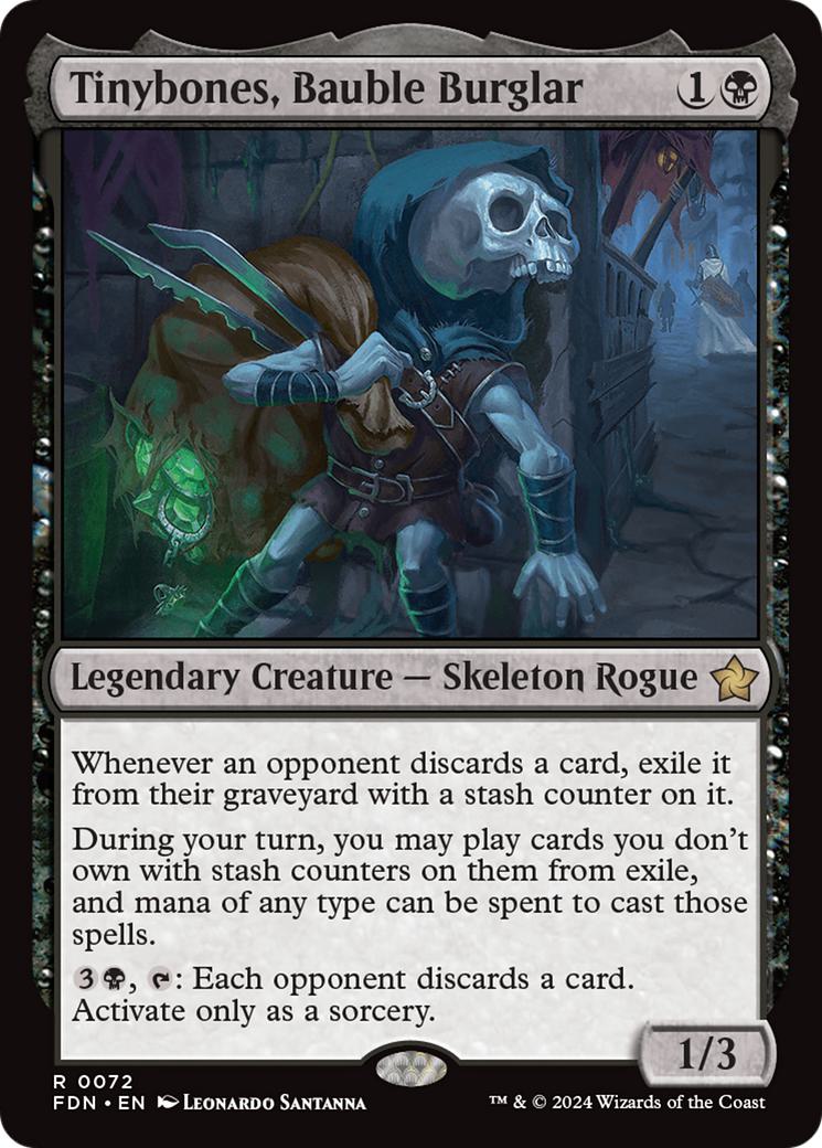 Tinybones, Bauble Burglar [72] [Foundations] [Non-Foil]