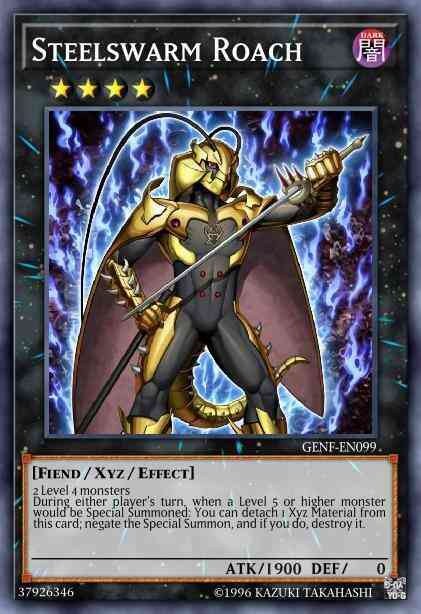 Steelswarm Roach - GENF-EN099 - Secret Rare - Unlimited