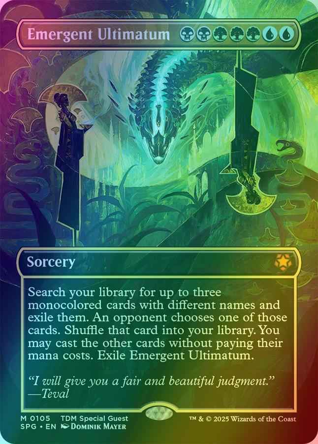 Emergent Ultimatum [105] [Borderless] [Special Guests] [Foil]