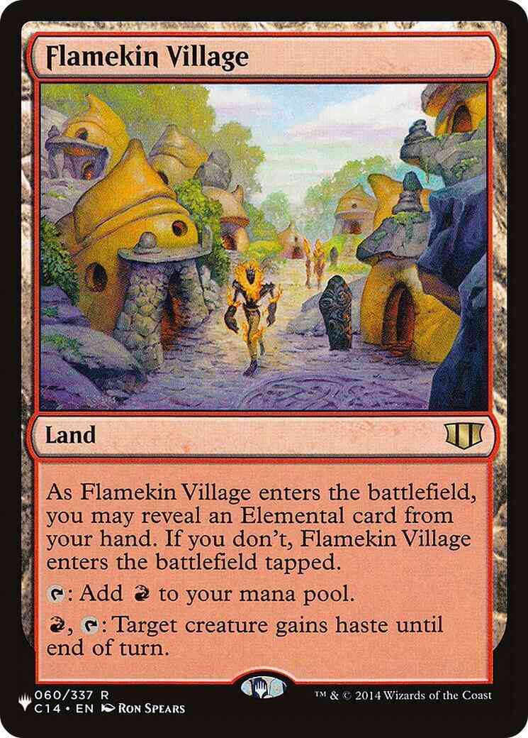 Flamekin Village [C14-60] [The List] [Non-Foil]