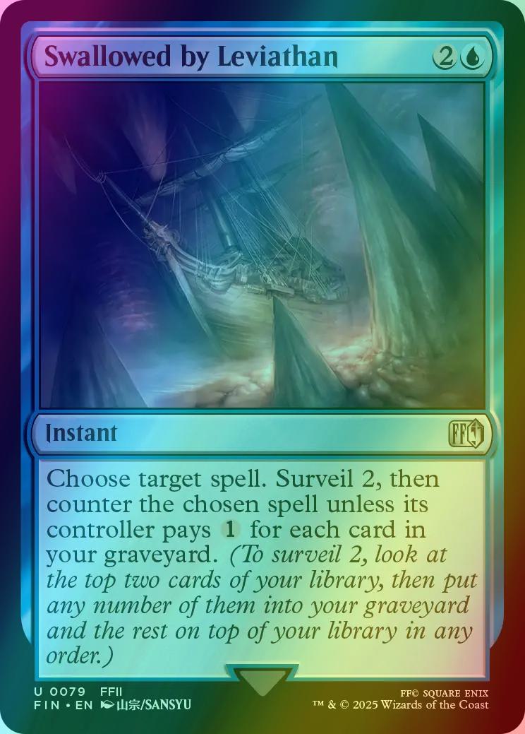 Swallowed by Leviathan [79] [FINAL FANTASY] [Foil]