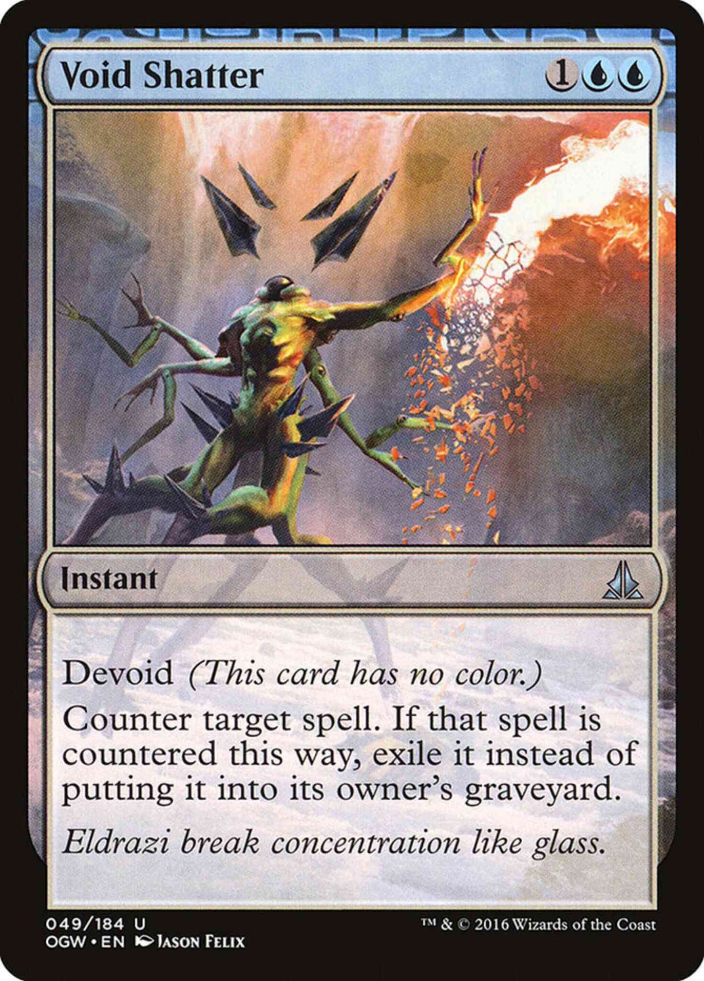 Void Shatter [49] [Oath of the Gatewatch] [Non-Foil]