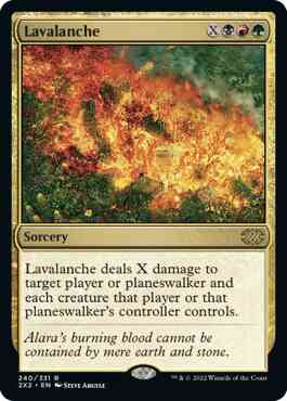Lavalanche [240] [Double Masters 2022] [Non-Foil]